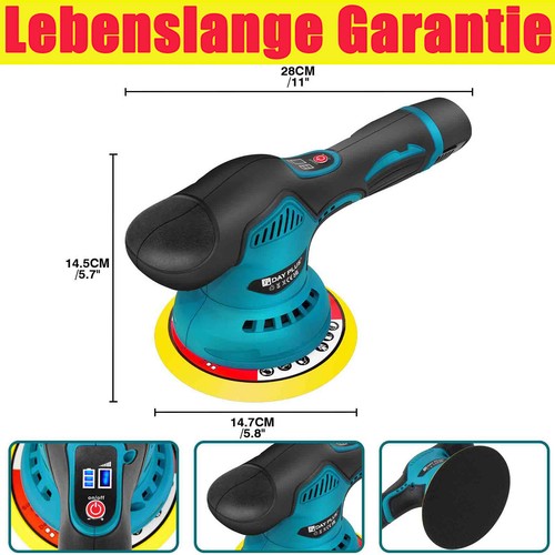 Exzenter poliermaschine akku - poliermaschine,