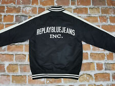 *REPLAY BLUE JEANS INC. 23 VINTAGE BOMBER JACKE*SCHWARZ*CASUAL*GR: M*TIP TOP