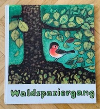 Waldspaziergang Eva Hinze DDR Bilder- und Bastelbuch Rudolf Arnold Verlag 1983