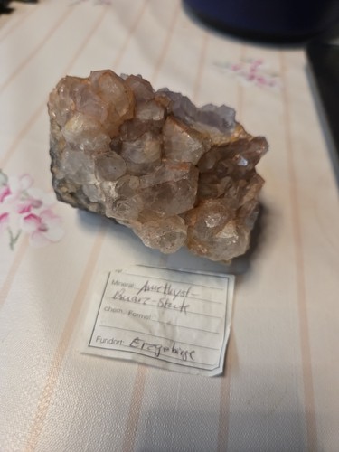 Amethyst quarz stufe - amethyst,