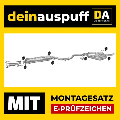 Auspuffanlage für saab - auspuffanlage,