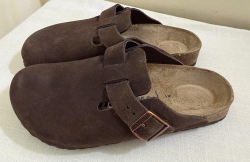 Birkenstock newalk brown suede - birkenstock,
