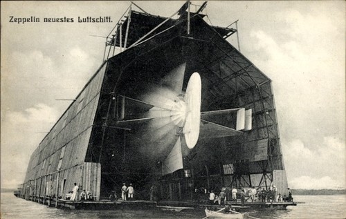 Zeppelin luftschiff 4 in - luftschiff,