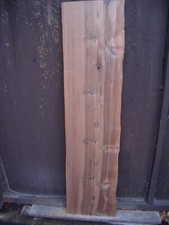 30 mm amerikanischer Nussbaum Bohle Brett gehobelt 1,47 m / 34 cm kammertrocken