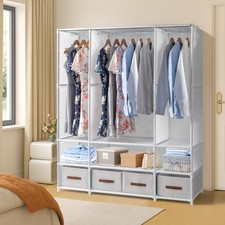 Tragbarer stoff kleiderschrank - tragbarer, stoff-kleiderschrank