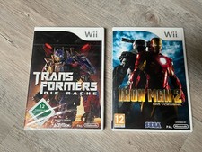 Nintendo Wii Bundle Transformers Die Rache & Iron Man 2
