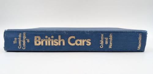 Vintage british cars catalogue - vintage,