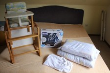 Kombi Hochstuhl Roba Kinderstuhl Tisch + Bettzeug+  Chicco Baby Mobile  Dreams