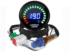 Lambda Digitalanzeige 52mm LED Balken Luft-Kraftstoff Schmalband Lamdasonde O2