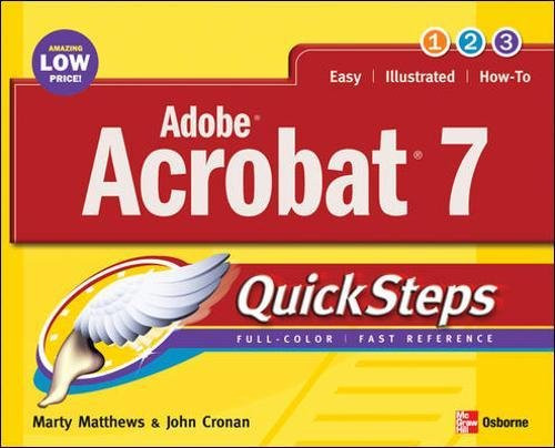 Adobe acrobat quicksteps - 7.0,
