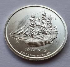 BOUNTY SCHIFF - COOK ISLANDS 2012 - 999 SILBER - SILBERMÜNZE - SILBERBARREN