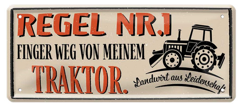 Regel 1 finger weg von - ,