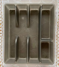 Ikea Besteckkasten grau Kunststoff Besteck-Aufbewahrung