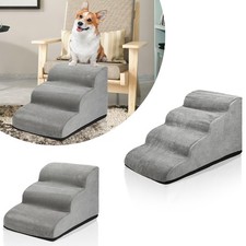 Hundetreppe Hunderampe 3/4-stufige Haustierrampe Haustier Verstellbaren Petwalk