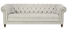 Silber dreisitzer stoff - silber, design