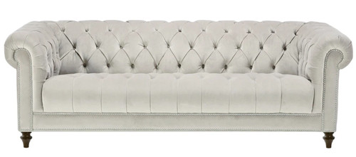 Silber dreisitzer stoff design - silber,