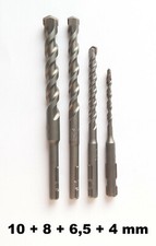  BOSCH 4 + 6,5 + 8 + 10 mm SDS