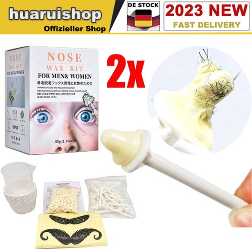 Nasenhaar wachs nose wax - nose,