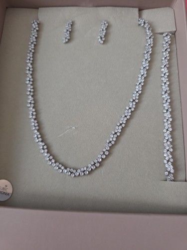 Brautschmuck set collier - set:,
