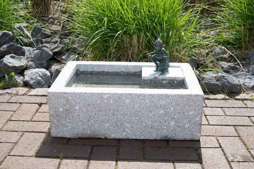 Granit wasserbecken - granit, |