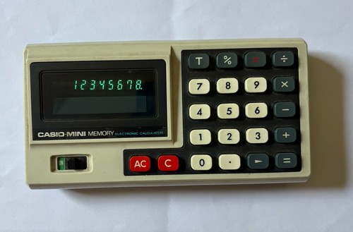 Casio mini memory electronic - casio,