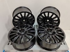 Original Maserati 4200 3200 4x Alufelgen 8,5J/9,5J x 18" Zoll ET63.7/ET55.5 Nero