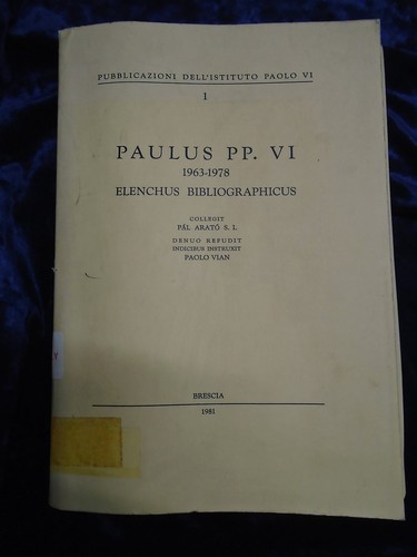 Paulus 1963 1978 - pp, vi
