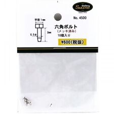 Modellbausatzteile Sakatsu Sechskantschraube Flach Durchmesser 1,0mm 10...