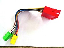 Buchse auf Mini ISO Stecker 8 Pin Pol  CD-Wechsler Adapter Kabel Mini ISO