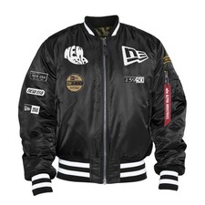 New Era NFL New Era MA-1M Herren Bomberjacke Wendejacke schwarz 44519