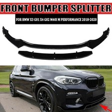 Gloss Black Front Lip Splitter
