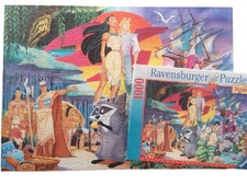 RAVENSBURGER Puzzle Walt Disney Die Geschichte von POCAHONTAS 1000 Teile 1995