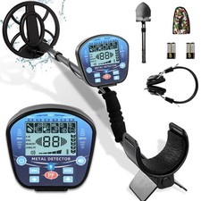 LCD Metalldetektor Metallsuchgerät Gold Metal Detector Wasserdicht Tiefensonde