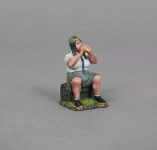 Thomas Gunn, Wehrmacht SS157A Bertha Sitting Eating, Black Hair, 1:30