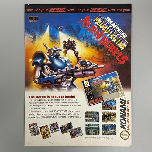 Super probotector alien rebels - probotector,