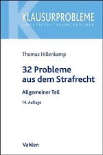 32 Probleme aus dem Strafrecht: Allgemeiner Teil von Hil... | Buch | Zustand gut