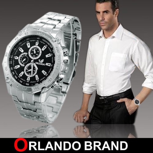 Herren luxus uhr edelstahl - luxus,