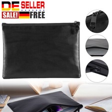 Feuerfeste Dokumententasche Feuersichere Aktentasche Wasserdicht Geldkassette