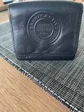 Esprit Geldbörse Portmonaie schwarz Leder