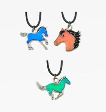 1 Stimmungskette Pferd Kette Anhänger Modeschmuck Ketten Geschenke Schmuck Pony