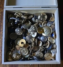 Knöpfe zum Annähen Gold Knopfsammlung