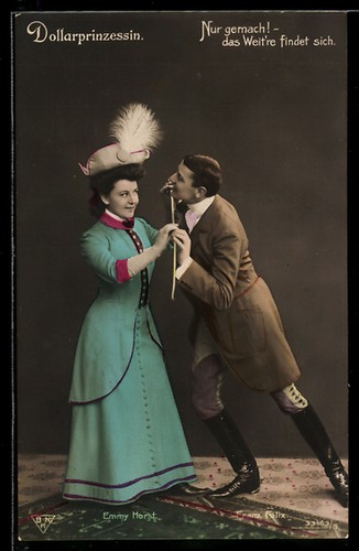 Operette dollarprinzessin - ak,