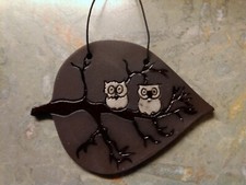 Wandbild aus Ton. Motiv: 2