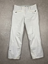 Kjus Adrenaline White Ski Damen Hose Größe 36/s Thinsulate Dermizax Formula Pam
