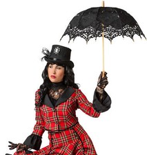 Jacke kariert Schottin Gothic