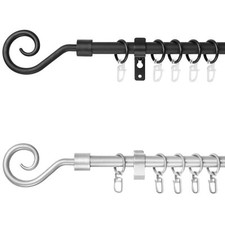 Gardinenstange Kringel, 16 mm