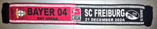 Bayer Leverkusen vs SC Freiburg Schal / Bay Arena 21.December 2024 / Einseitig /