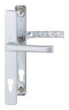 Hoppe London Aluminium-Schmalschild-Türgriff-Garnitur 113KH/2246/113,... 2746181