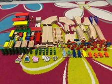 Hartung Holzeisenbahn Train Adventure 110 Teile