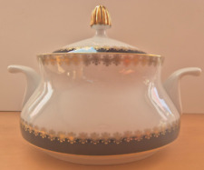 Weimarer Porzellan Harmonie 7296 Kobalt Terrine